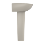 TOTO LPT241.4G#03 Supreme Oval Basin Pedestal Bathroom Sink With Cefiontect For 4 Inch Center Faucets - Bone