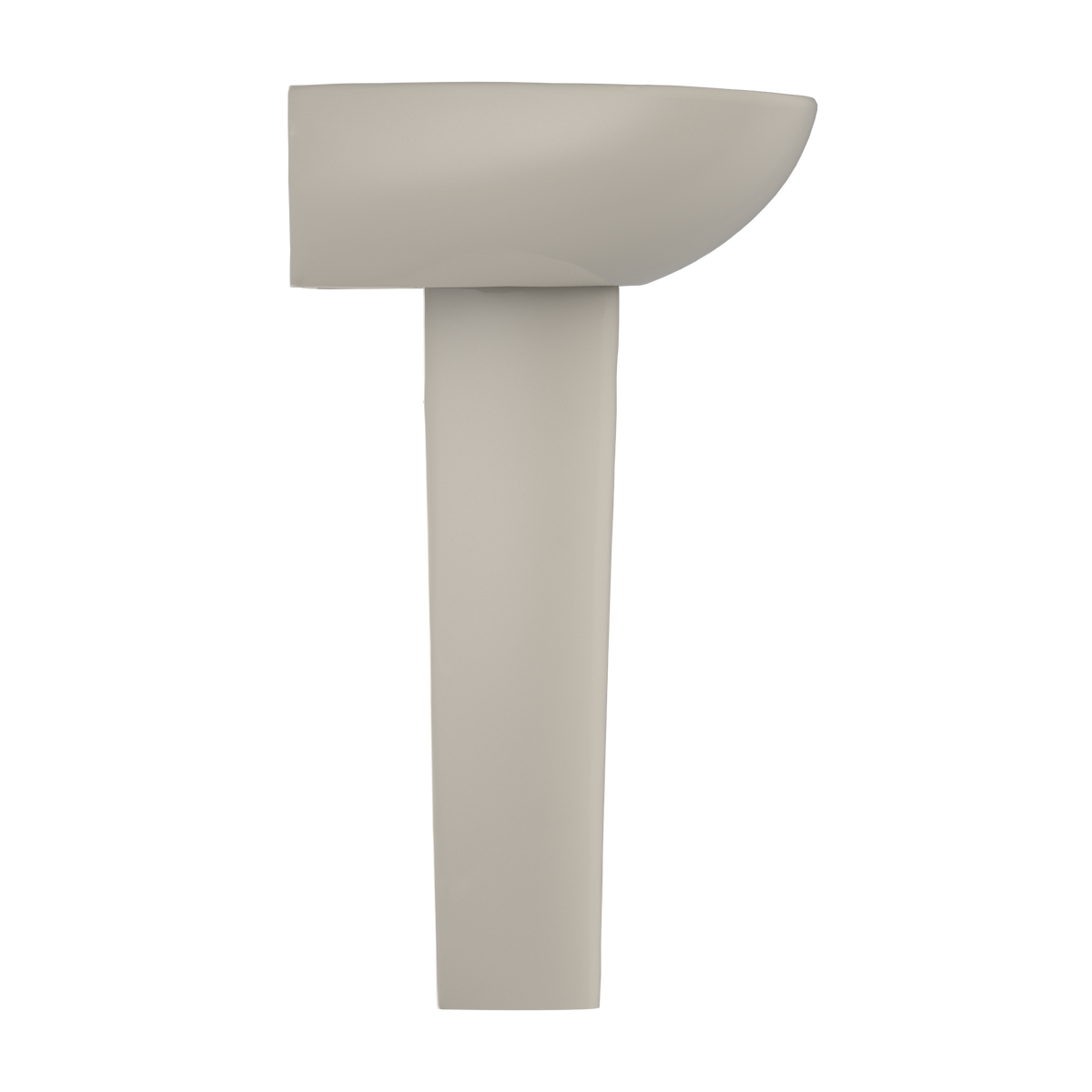 TOTO LPT241.8G#03 Supreme Oval Basin Pedestal Bathroom Sink With Cefiontect For 8 Inch Center Faucets - Bone