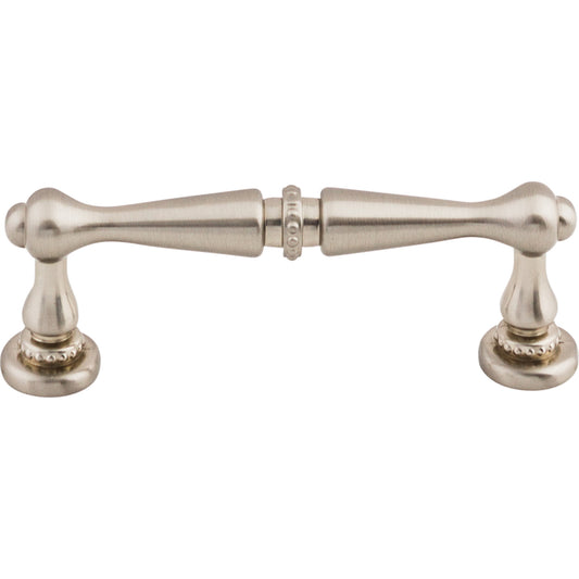 TOP KNOBS M1714 Edwardian 3" Center to Center Bar Pull , Brushed Satin Nickel