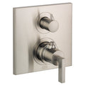 AXOR 39720821 Citterio Thermostatic Trim with Volume Control and Diverter - Brushed Nickel