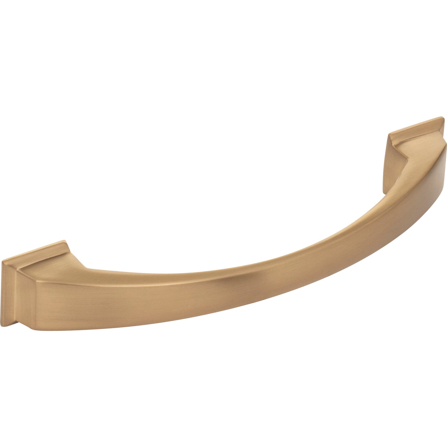 JEFFREY ALEXANDER 944-128SBZ Roman 128 mm Center-to-Center Arch Pull - Satin Bronze