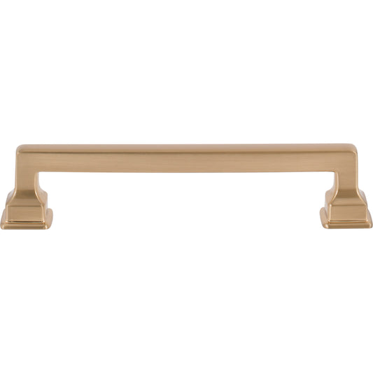 ATLAS A623-WB Erika 5 1/16" Center to Center Bar Pull - Warm Brass