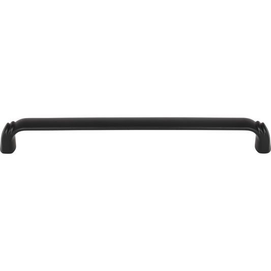 TOP KNOBS TK1037BLK Pomander 12" Center to Center Appliance Pull - Flat Black