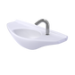 TOTO LT650G#01 Oval Wall-Mount Bathroom Sink with CEFIONTECT , Cotton White