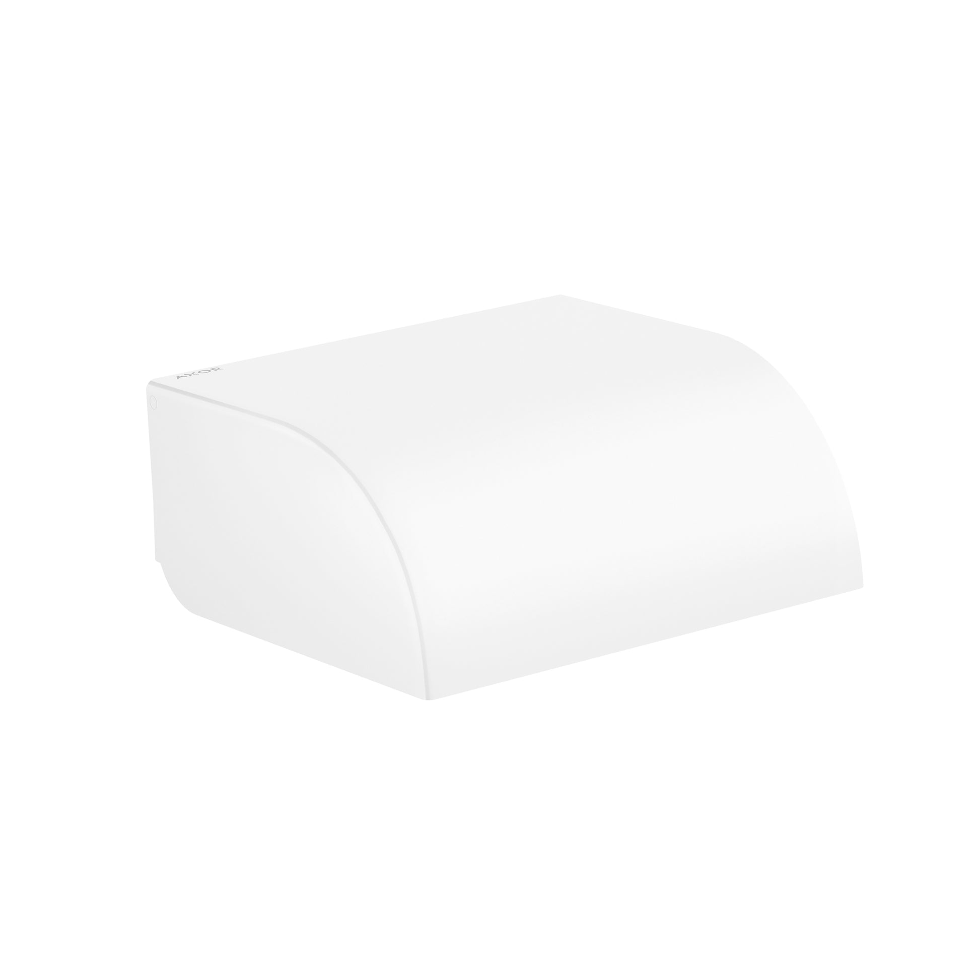 AXOR 42858700 Universal Circular Roll Holder with Cover - Matte White