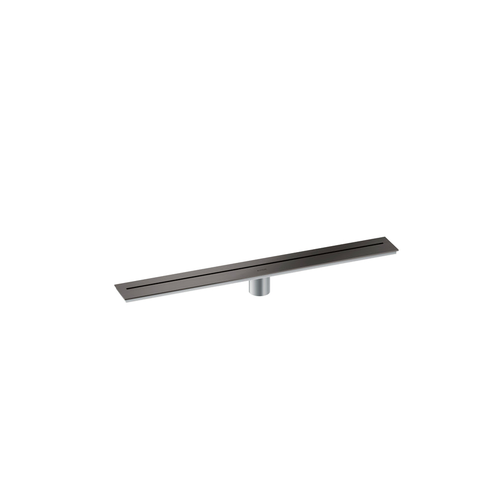 AXOR 42525341 Drains Wall Installation 27 9/16" - Brushed Black Chrome