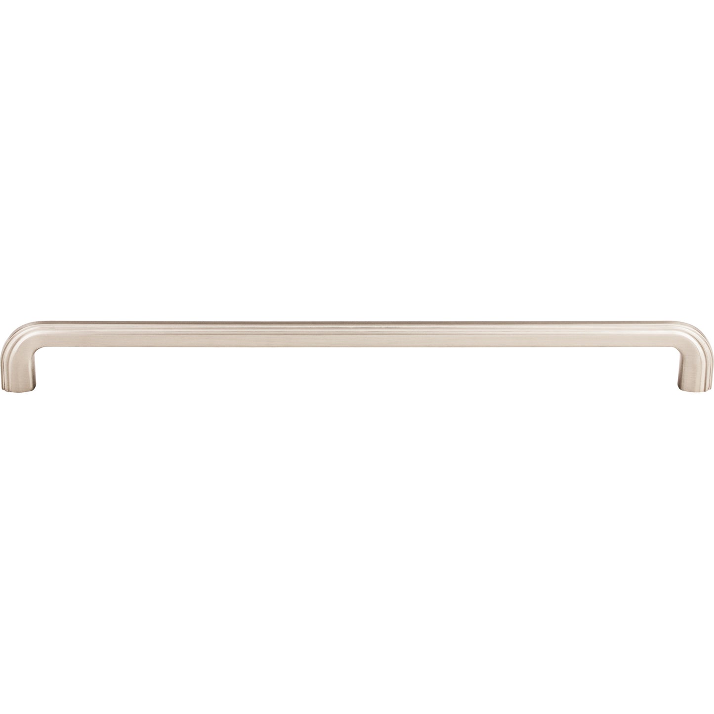 TOP KNOBS TK225BSN Victoria Falls 12" Center to Center Bar Pull - Brushed Satin Nickel