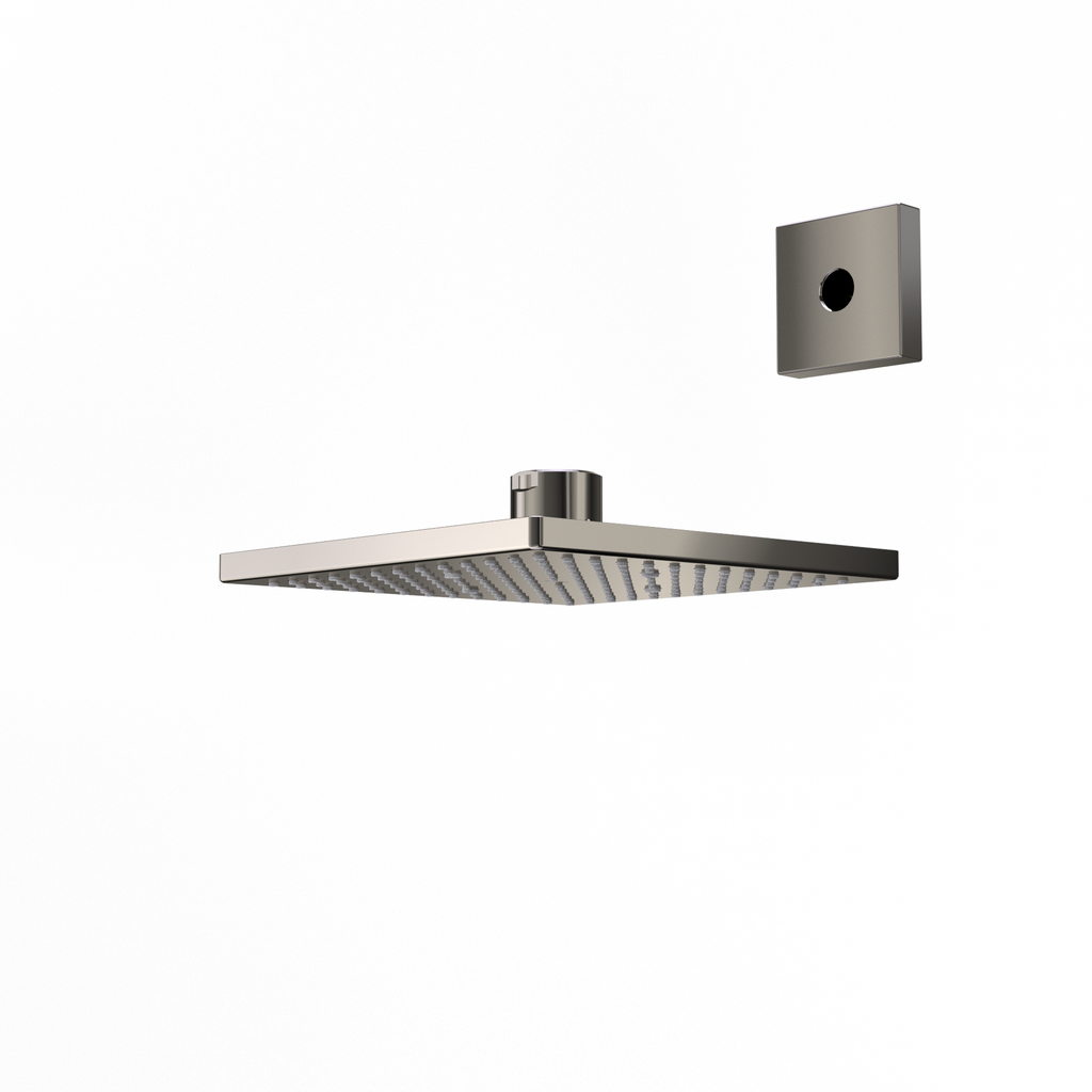 TOTO TBW08002U1#PN G Series 2.5 Gpm Single Spray 10 Inch Square Showerhead With Comfort Wave - Polished Nickel
