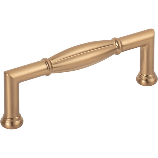 JEFFREY ALEXANDER 686-96SBZ Southerland 96 mm Center-to-Center Bar Pull - Satin Bronze