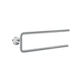 AXOR 42822000 Universal Circular Double Towel Bar, 20" - Chrome