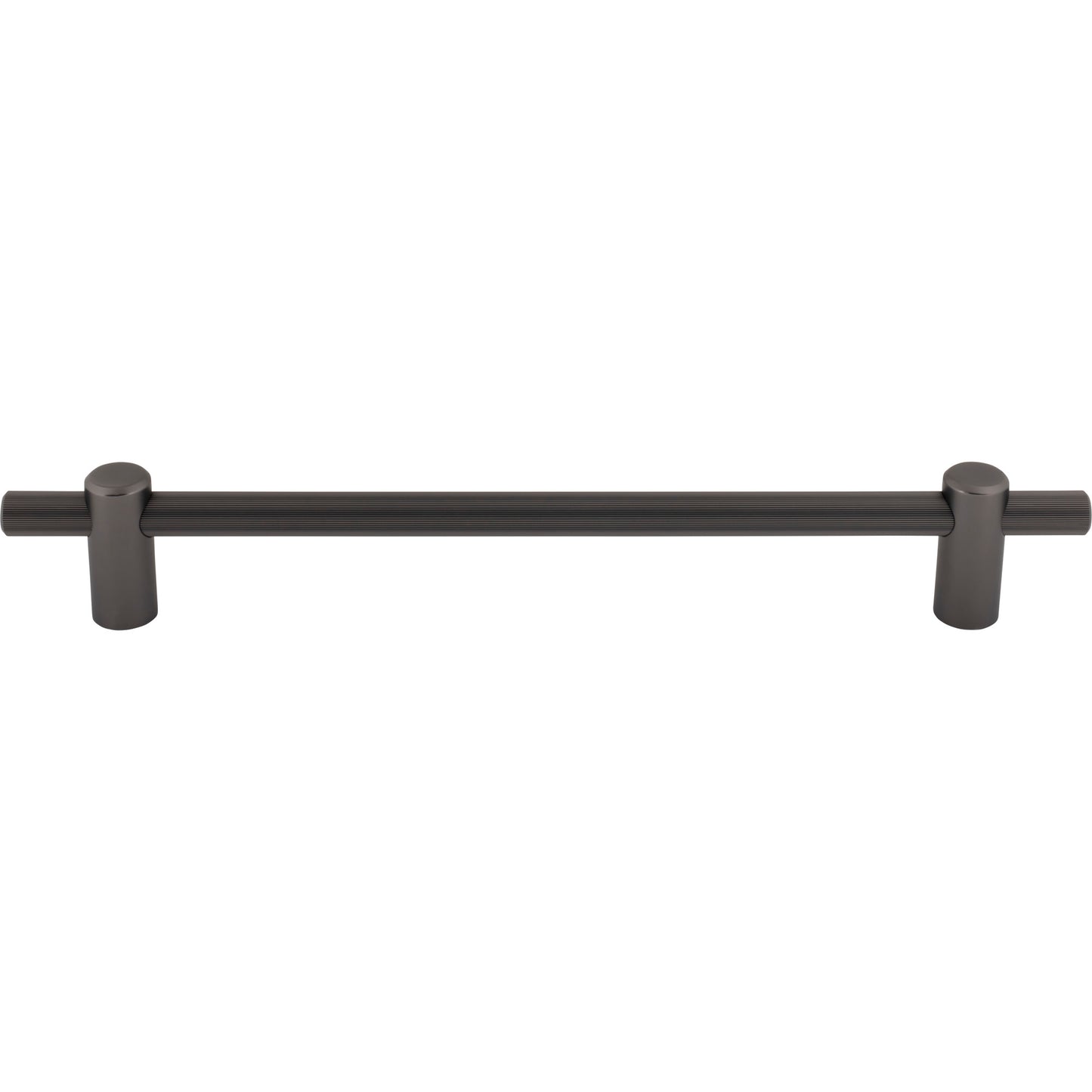 TOP KNOBS TK3258AG Dempsey 12" Center to Center Bar Pull - Ash Gray