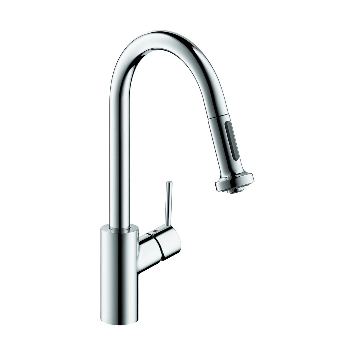 HANSGROHE 14877001 Talis S² HighArc Kitchen Faucet, 2-Spray Pull-Down, 1.75 GPM - Chrome