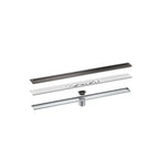AXOR 42521341 Drains Floor Installation 31 1/2" - Brushed Black Chrome