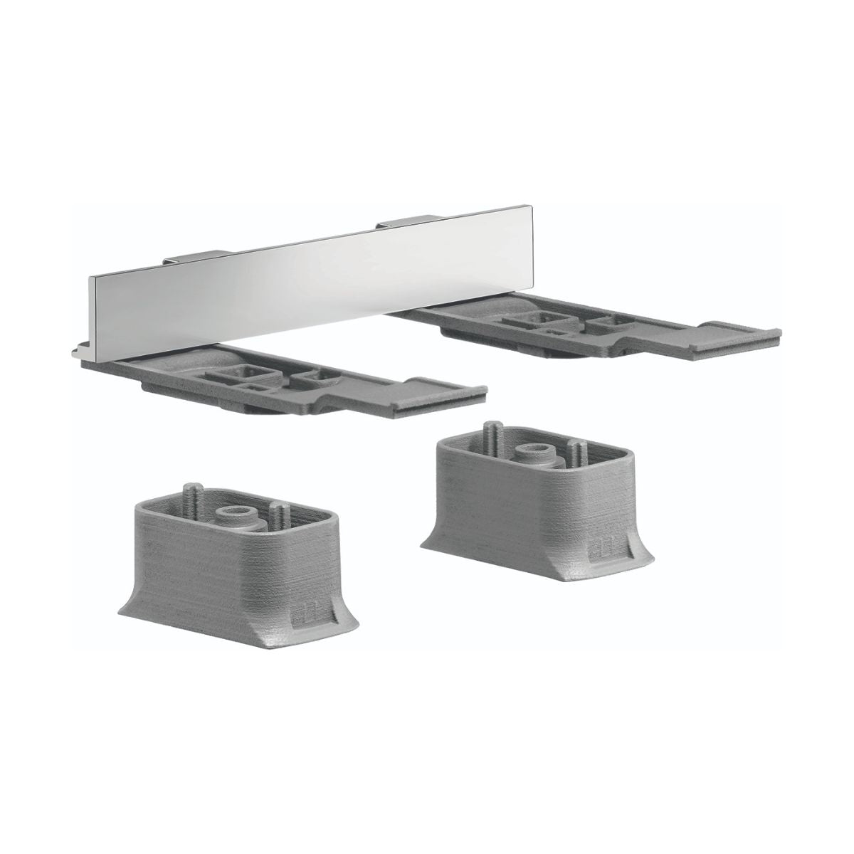 AXOR 42870000 Universal SoftSquare Adapter Set - Chrome