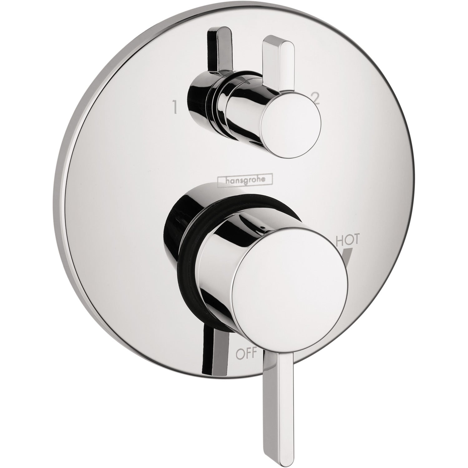 HANSGROHE 04447000 Ecostat Pressure Balance Trim S with Diverter - Chrome