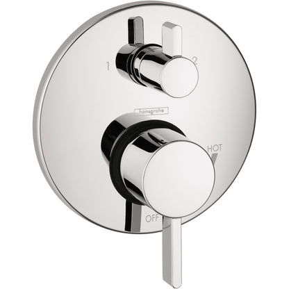 HANSGROHE 04447000 Ecostat Pressure Balance Trim S with Diverter - Chrome