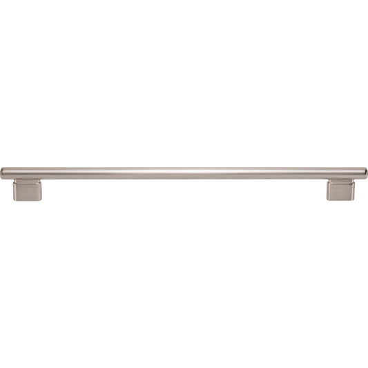 ATLAS A517-BRN Holloway 12" Center to Center Bar Pull - Brushed Nickel