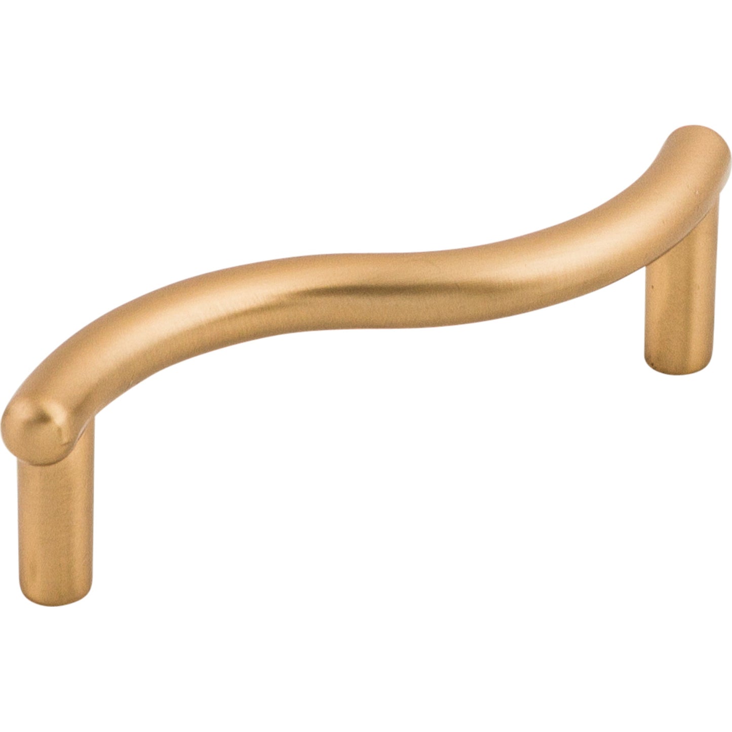 TOP KNOBS M1761 Spiral 3" Center to Center Bar Pull - Brushed Bronze