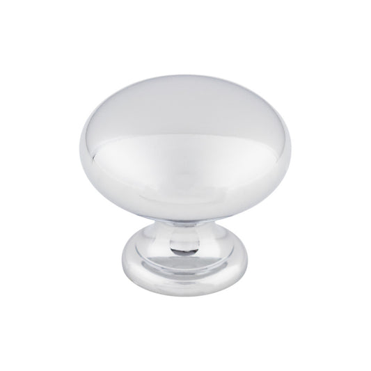 TOP KNOBS M280 Mushroom 1 1/4" Diameter Round Knob - Polished Chrome