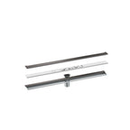 AXOR 42526341 Drains Wall Installation 31 1/2" - Brushed Black Chrome