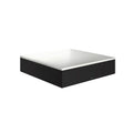 AXOR 42003670 Suite Sinks Square Sink without Overflow, 15 3/4" x 15 3/4" - Matte Black