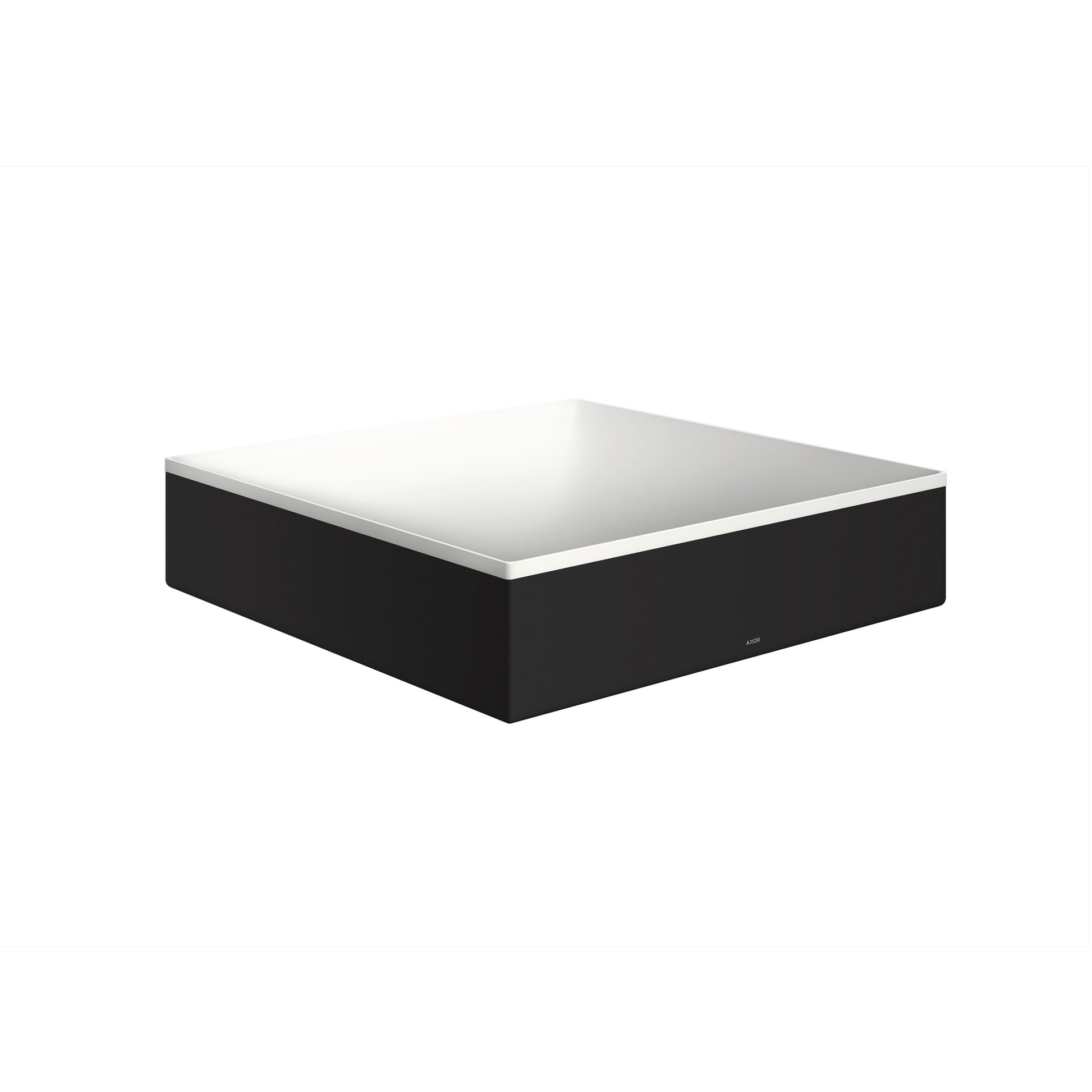 AXOR 42003670 Suite Sinks Square Sink without Overflow, 15 3/4" x 15 3/4" - Matte Black