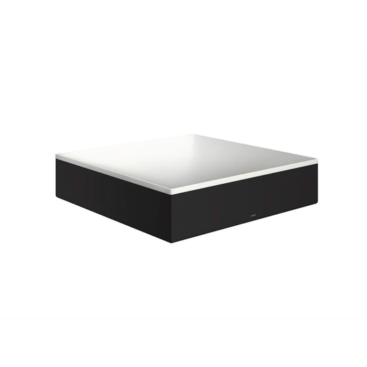 AXOR 42003670 Suite Sinks Square Sink without Overflow, 15 3/4" x 15 3/4" - Matte Black