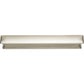 ATLAS 324-brn Alcott 6 5/16" Center to Center Bar Pull - Brushed Nickel