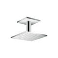 AXOR 35312001 ShowerSolutions Showerhead 250 Square 2-Jet Ceiling Connection, 2.5 GPM - Chrome
