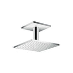 AXOR 35312001 ShowerSolutions Showerhead 250 Square 2-Jet Ceiling Connection, 2.5 GPM - Chrome