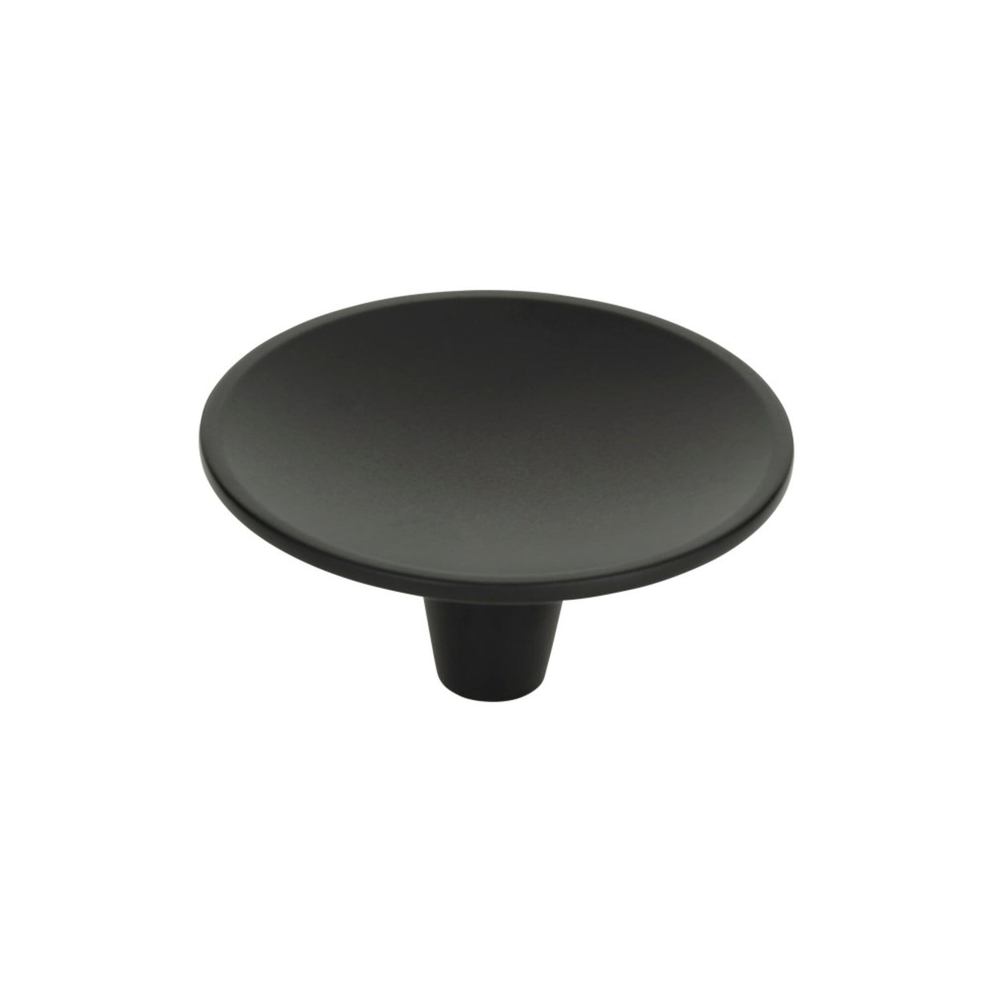 ATLAS 233-BL Dap 2-1/2" Diameter Round Knob - Matte Black