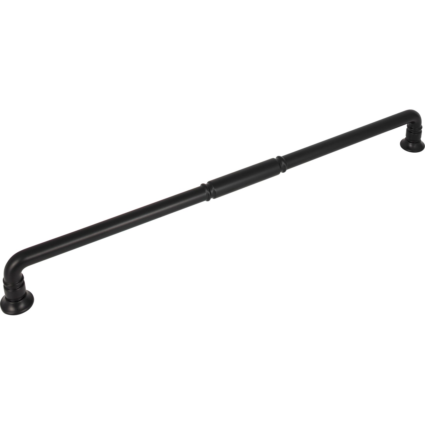 TOP KNOBS TK1009BLK Kent 18" Center to Center Appliance Pull - Flat Black