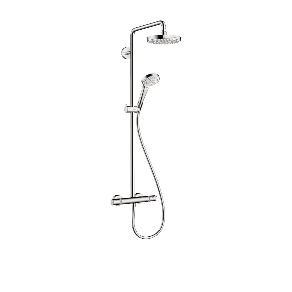 HANSGROHE 04697001 Croma Select S Showerpipe 180 2-Jet, 1.8 GPM - Chrome