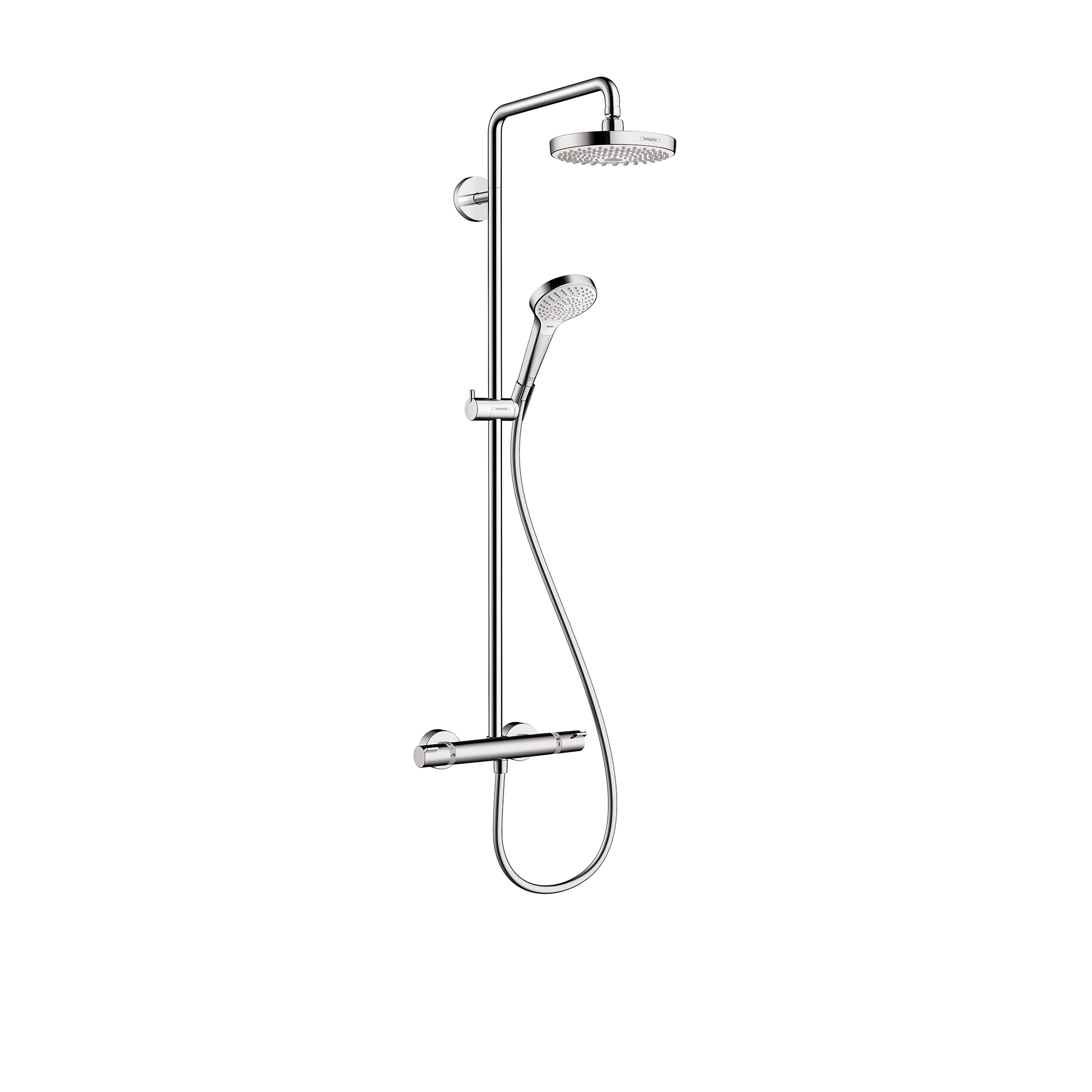 HANSGROHE 04697001 Croma Select S Showerpipe 180 2-Jet, 1.8 GPM - Chrome