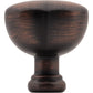 JEFFREY ALEXANDER 686L-DBAC Southerland 1-1/2" Length Round Knob - Brushed Oil Rubbed Bronze