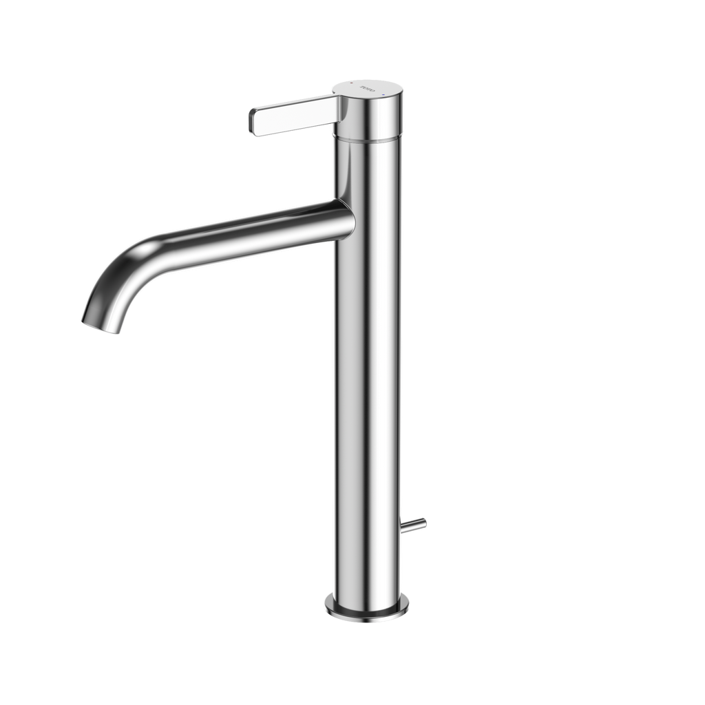 TOTO TLG11305U#CP Gf 1.2 Gpm Single Handle Vessel Bathroom Sink Faucet With Comfort Glide Technology - Polished Chrome