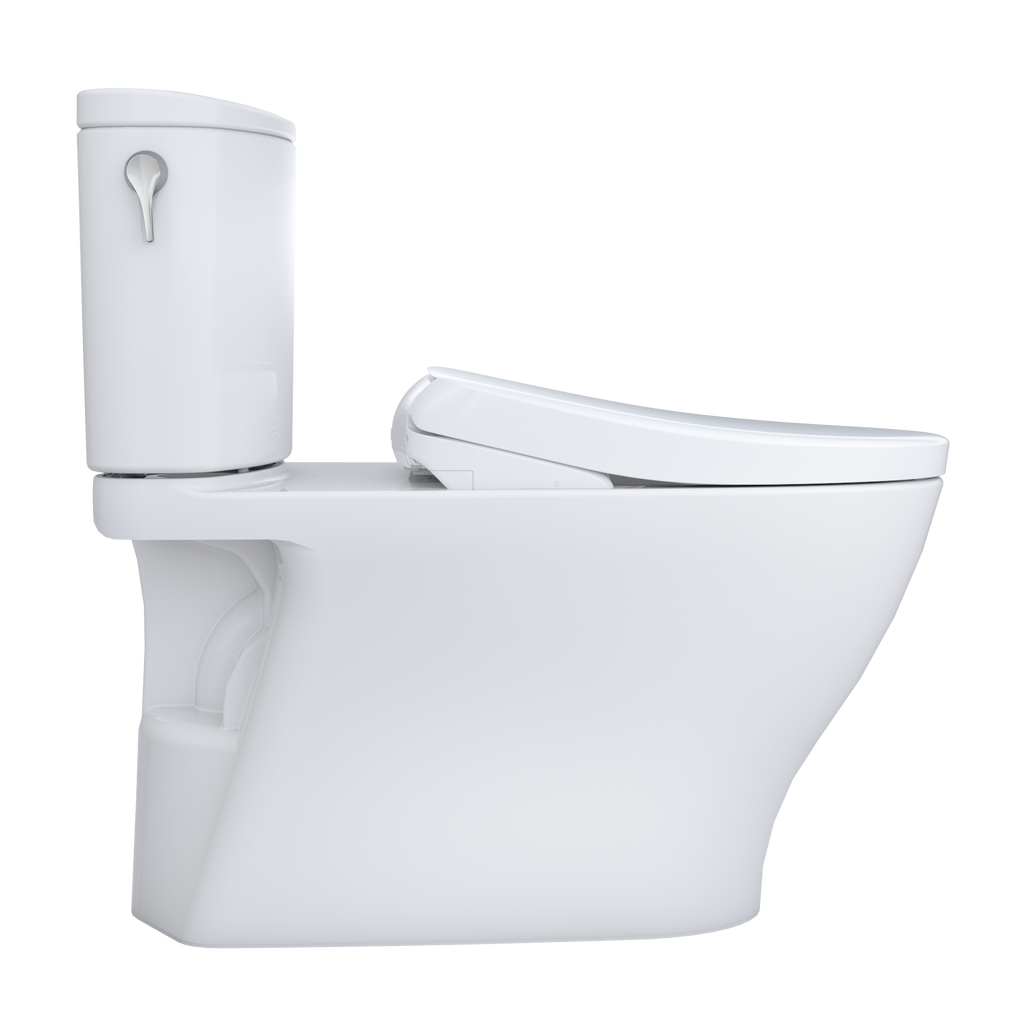 TOTO MW4424736CUFGA#01 Washlet+ Nexus 1G Two-Piece Elongated 1.0 Gpf Toilet With Auto Flush S7A Contemporary Bidet Seat - Cotton White
