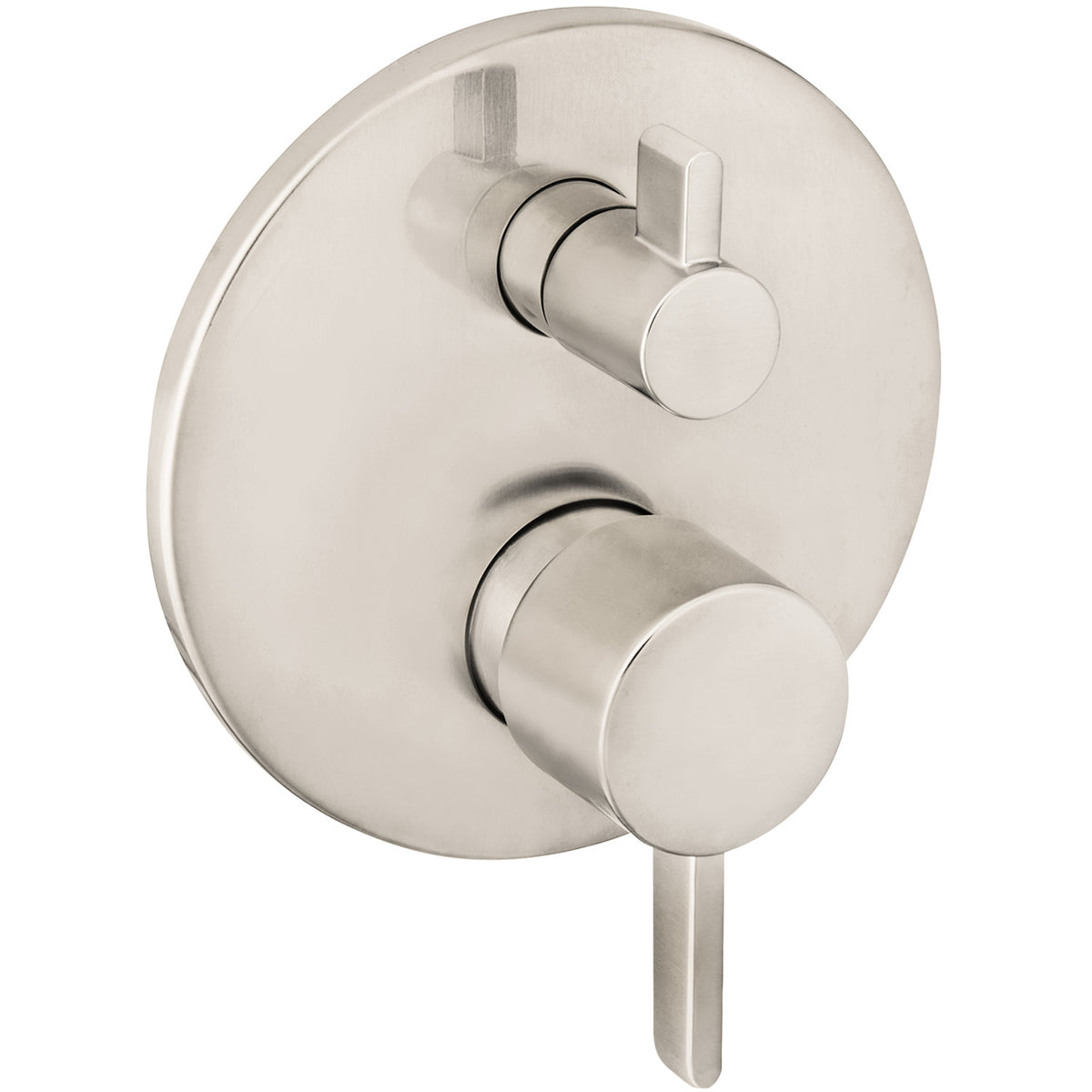 HANSGROHE 04447820 Ecostat Pressure Balance Trim S with Diverter - Brushed Nickel