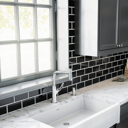 HANSGROHE 04855000 Locarno HighArc Kitchen Faucet, 2-Spray Pull-Out, 1.75 GPM - Chrome