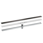 AXOR 42524341 Drains Floor Installation 47 1/4" - Brushed Black Chrome