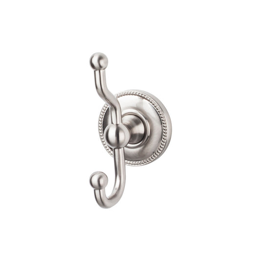 TOP KNOBS ED2BSNA TOP BATH (R) Edwardian Bath 5" Wall Bath Hooks - Brushed Satin Nickel