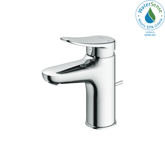 TOTO TLS04301U#CP Lf Series 1.2 Gpm Single Handle Bathroom Sink Faucet With Drain Assembly - Polished Chrome