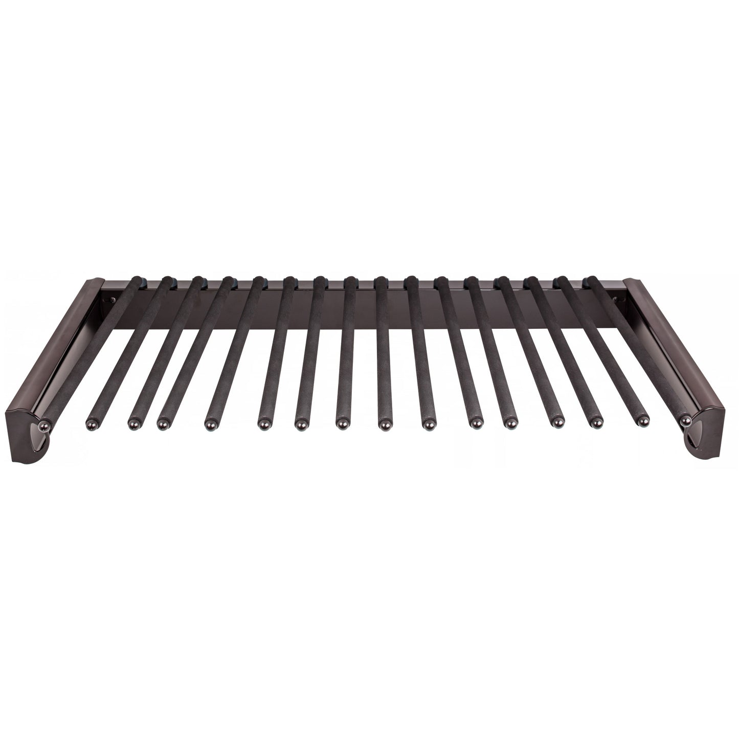 HARDWARE RESOURCES PPR-3014-ORB Dark Bronze 30" Wide Pant Rack - Dark Bronze