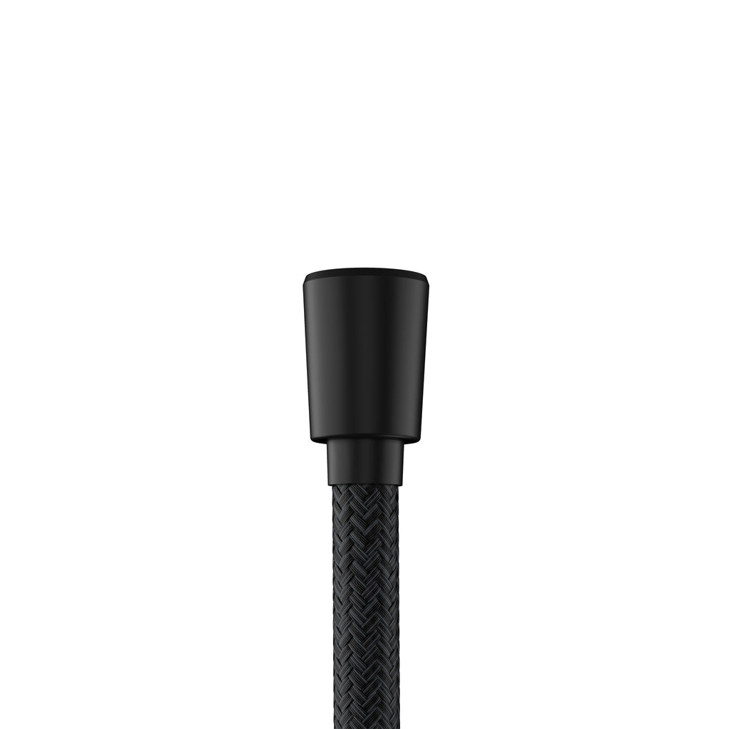HANSGROHE 28230670 DesignFlex Textile Handshower Hose, 80" - Matte Black