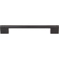 TOP KNOBS M2502 Princetonian 12" Center to Center Appliance Pull - Flat Black