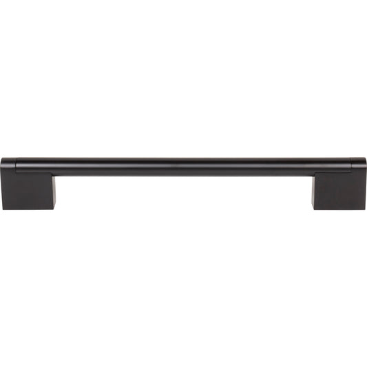 TOP KNOBS M2502 Princetonian 12" Center to Center Appliance Pull - Flat Black