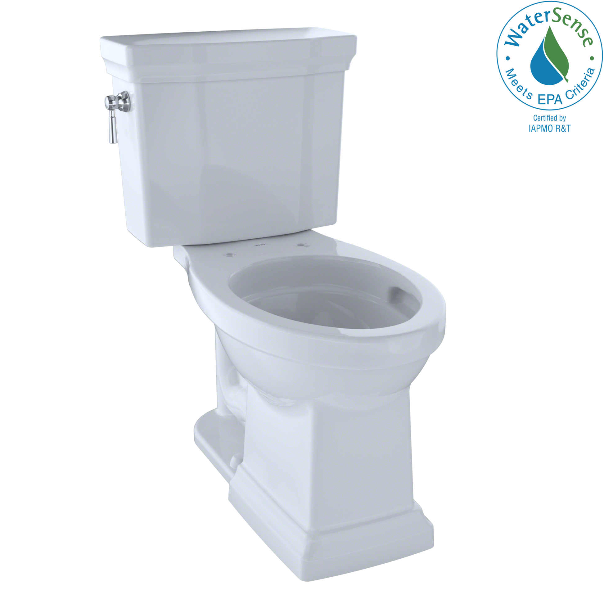 TOTO CST404CEFG#01 Promenade Ii Two-Piece Elongated 1.28 Gpf Universal Height Toilet With Cefiontect - Cotton White