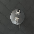 HANSGROHE 04447000 Ecostat Pressure Balance Trim S with Diverter - Chrome