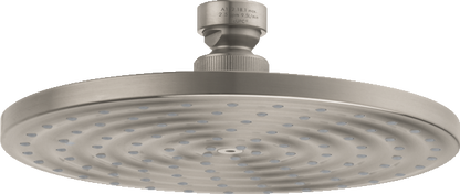 HANSGROHE 27476821 Raindance S Showerhead 180 1-Jet, 2.5 GPM - Brushed Nickel