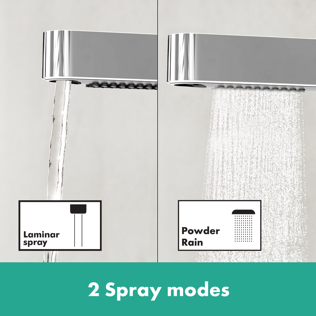 HANSGROHE 76063001 Finoris Single-Hole Faucet 230 with 2-Spray Pull-Out, 1.2 GPM - Chrome
